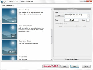Bytescout Watermarking  - náhled