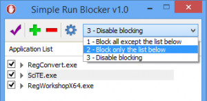 Simple Run Blocker - náhled