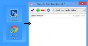 Simple Run Blocker - náhled