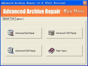 Advanced Archive Repair - náhled