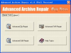 Advanced Archive Repair - náhled