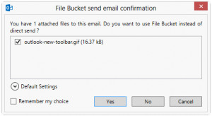 FileBucket - náhled
