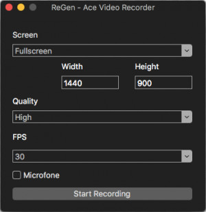Ace Video Recorder - náhled