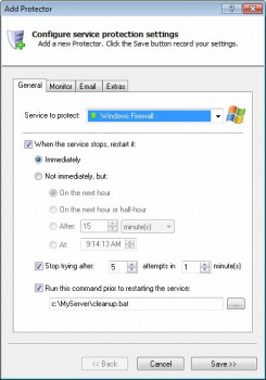 Service Protector - náhled