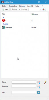 GcMail Safe - náhled