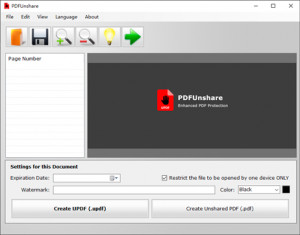 PDF Unshare - náhled