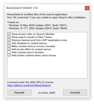 BeautySearch - náhled