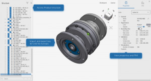 CAD Exchanger GUI - náhled