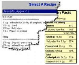 Recipe Calc - náhled