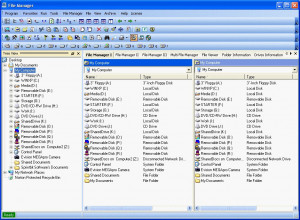 Sprintbit File Manager - náhled