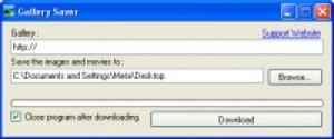 Thumbnail Gallery Downloader - náhled