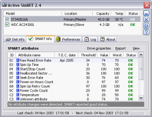 Active SMART - náhled