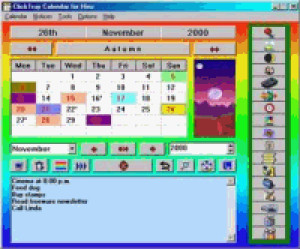 ClickTray Calendar - náhled