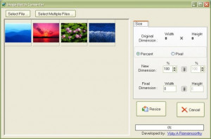 Image Batch Converter - náhled