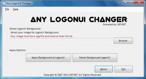 Any LogonUI Changer - náhled