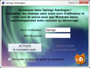 Springs Autologon - náhled
