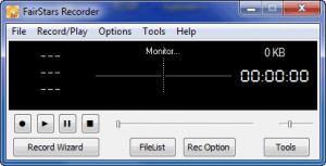FairStars Recorder - náhled