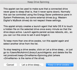 Keep Drive Spinning - náhled