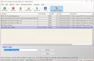 Convert Excel to Images 4dots - náhled