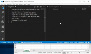 Copy to Markdown - náhled