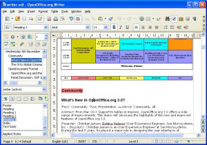 Apache OpenOffice - náhled
