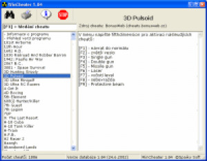 WinCheater - náhled