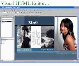 PageBreeze Free HTML Editor - náhled