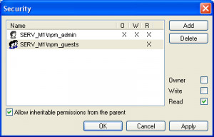 Network Password Manager - náhled