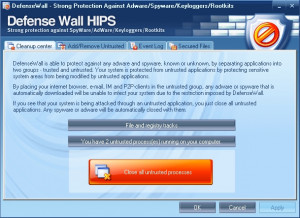 DefenseWall HIPS - náhled