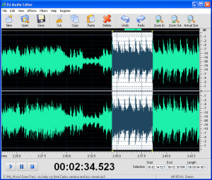 DJ Audio Editor - náhled