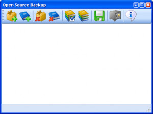 Open Source Backup - náhled