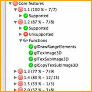 OpenGL Extension Viewer - náhled