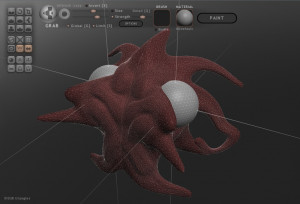 Sculptris - náhled