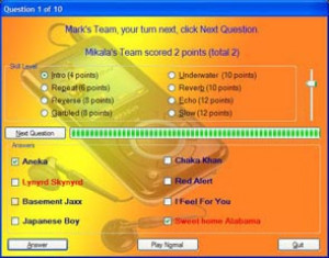 MP3 Quiz - náhled