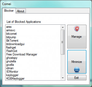 Comei Blocker - náhled
