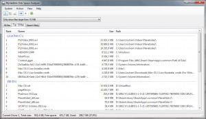 Disk Space Analyzer - náhled