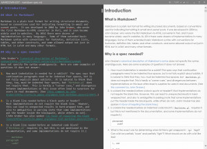 Markdown Edit - náhled