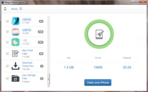 Macgo Free iPhone Cleaner - náhled