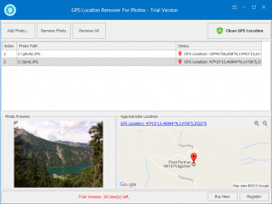 GPS Location Remover For Photos - náhled