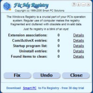 Fix My Registry - náhled