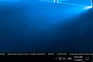 Free Stocks Ticker - náhled