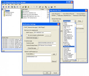 Network Server Monitor - náhled