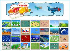 Puzzle Veselé motory - náhled