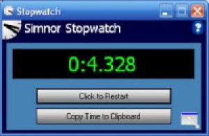Simnor Stopwatch - náhled
