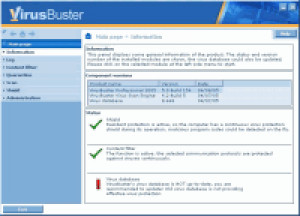 VirusBuster Professional 2006 - náhled