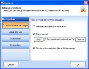Automatic Print Email - náhled