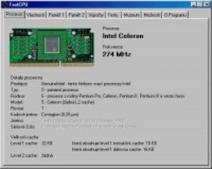 TestCPU - náhled