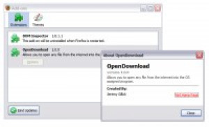 OpenDownload - náhled