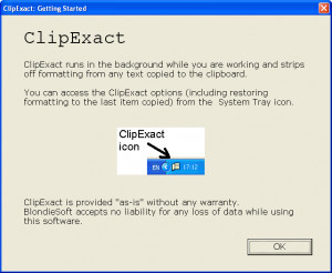 ClipExact - náhled