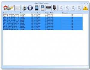 xFast Video Convert - náhled